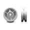 Service Caster SCC -4" Semi Steel Cast Iron V-Groove Wheel Only w/Roller Bearing -800 lbs Cpty SCC-VGR420 - alternate 1